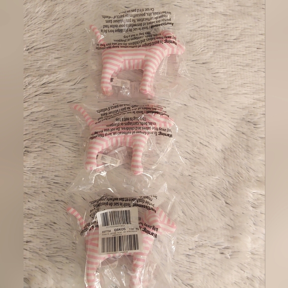 😍 PINK Stripe Logo Mini Dog 😍 - Picture 4 of 8